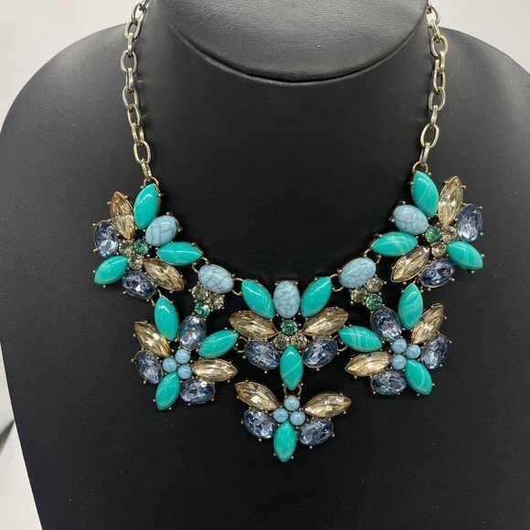 Sugarfix by BaubleBar Multicolor Crystal Butterfly Statement Necklace - Picture 3 of 8